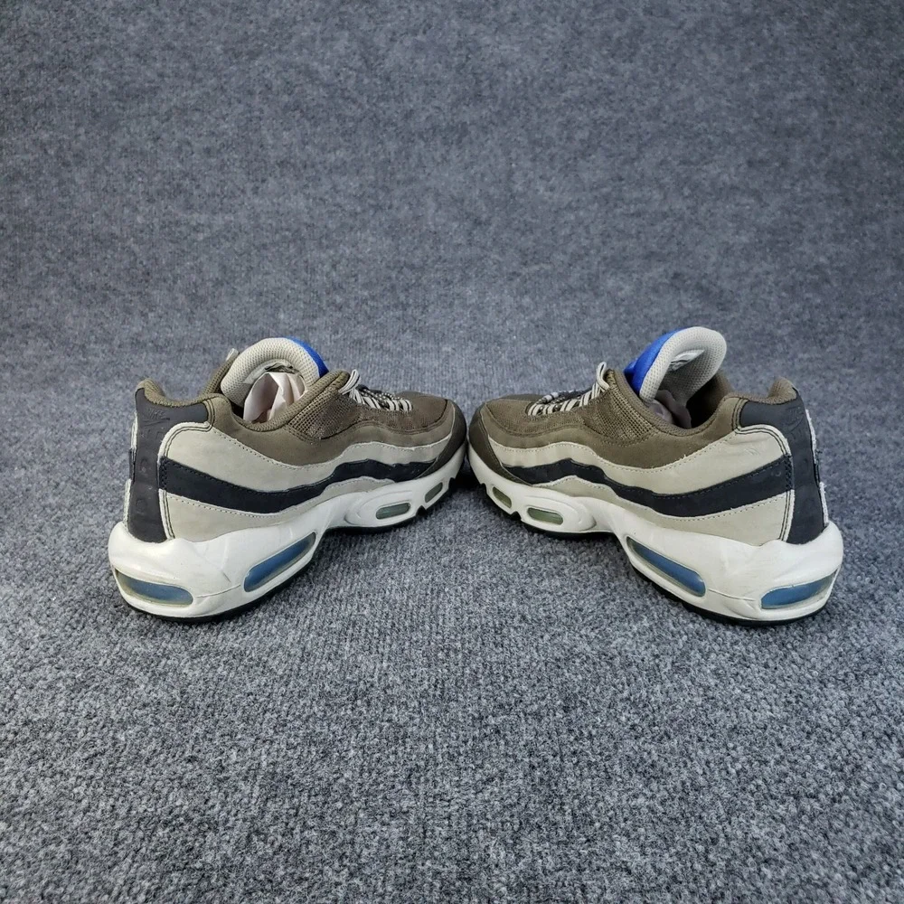 Nike Air Max‎ 95 Shoes Mens size 9.5 Brown Beige Sneakers Casual Missing Insoles